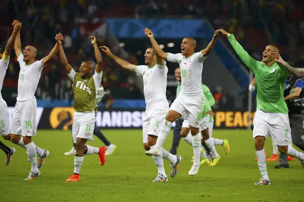 Argelia revivió y goleó a Corea del Sur en Porto Alegre