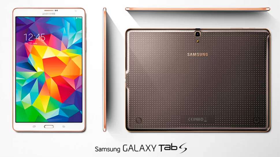 Presentan los accesorios para la Galaxy Tab S