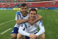 El Kun saludó a Messi por su cumpleaños