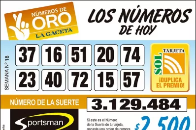 Los Números de Oro de LA GACETA