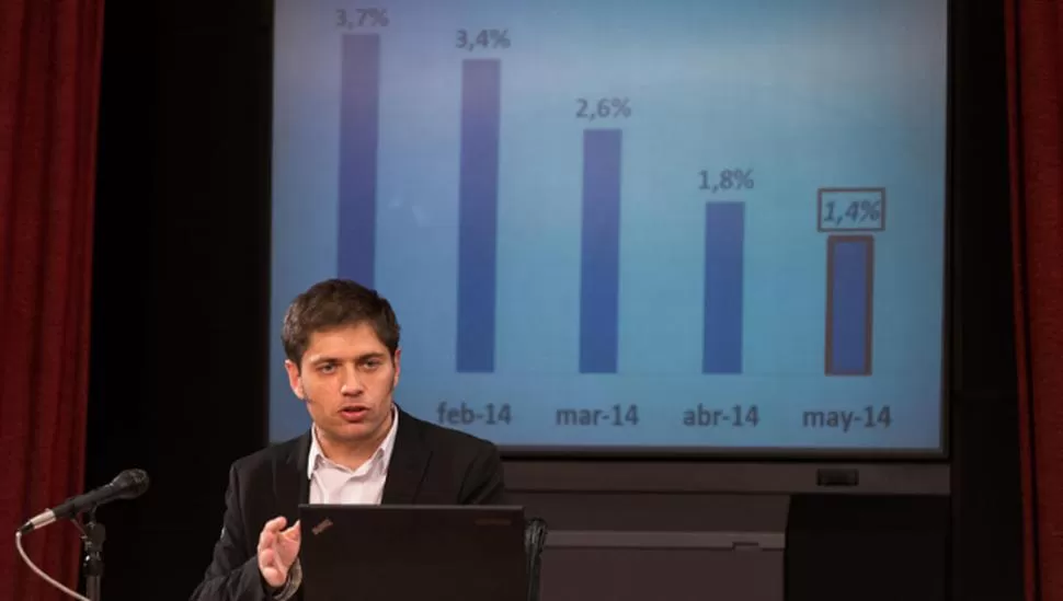 MENSAJE. Kicillof señaló que el Gobierno quiere una negociación equitativa para el 100% de los acreedores. dyn