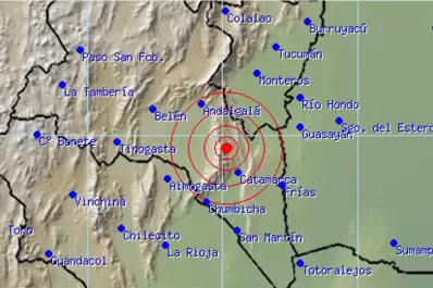 Un temblor despertó a los vecinos del sur tucumano: Sentimos un sacudón fuerte