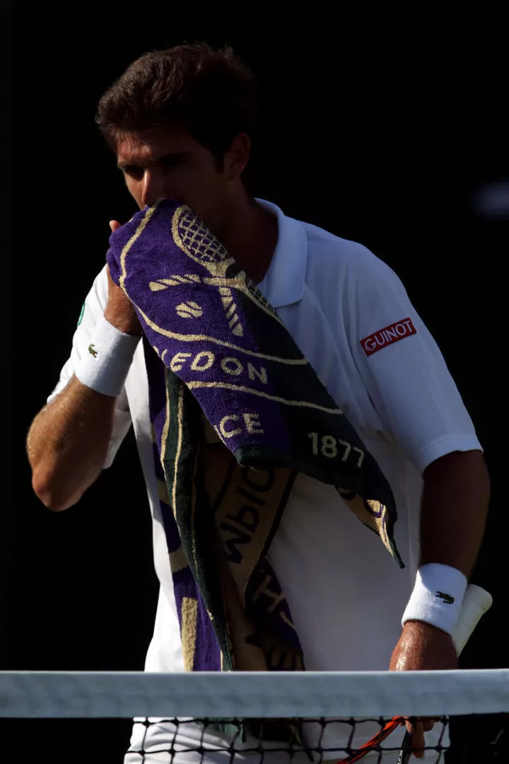 AFUERA. Federico Delbonis no pudo hacer valer su mejor ranking. 