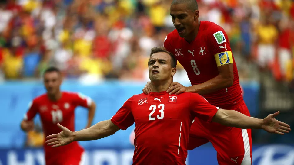 GOLEADOR. Xherdan Shaqiri. REUTERS