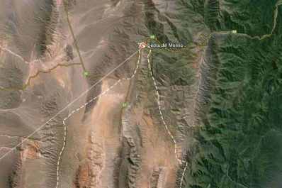 Por la nieve, estuvo interrumpido el paso a Cachi desde Salta