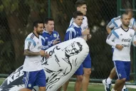 Lavezzi entrenó con los titulares y será el único cambio para jugar contra Suiza