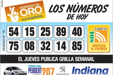 Los Números de Oro de LA GACETA