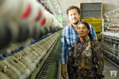 La hilandería en la puna que une mundos