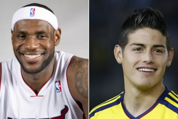 De James a James: LeBron se rinde al colombiano Rodríguez