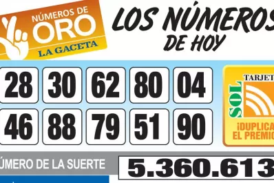 Los Números de Oro de LA GACETA