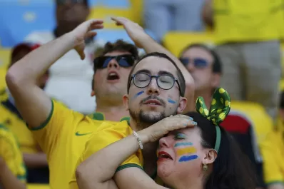 Brasil se inundó en un mar de lágrimas