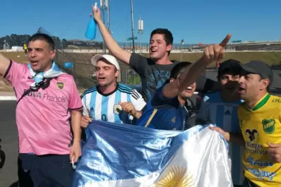San Pablo ya sufre la fiebre de los argentinos