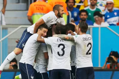 Francia dejó en el camino a Nigeria y se instaló en cuartos