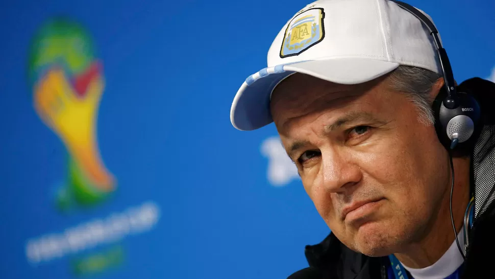 CAUTELA. Sabella prefirió no analizar en profundidad al equipo suizo. REUTERS