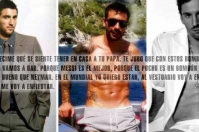 Hinchas argentinas le hacen una canción a Lavezzi, Messi e Higuaín