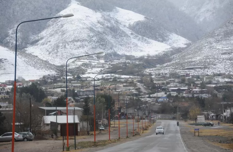 PAISAJE SOÑADO. En invierno, Tafí del Valle se convierte para los turistas en uno de los puntos más atractivos de los Valles Calchaquíes. la gaceta / foto de osvaldo ripoll