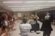 Así festejó la Selección su clasificación en el vestuario