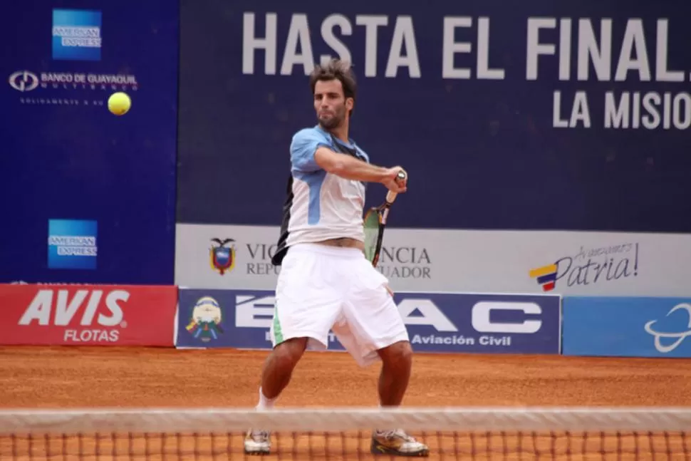 UN LUCHADOR. Guillermo Durán se ubica 560 en el ranking mundial. 