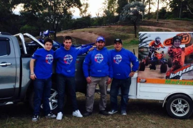 Los tucumanos dejan huella con sus cuatriciclos