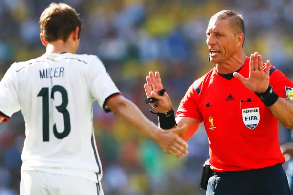 Pitana tuvo un correcto desempeño en el duelo entre Alemania y Francia