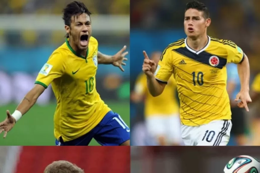 Goleadores de Brasil 2014