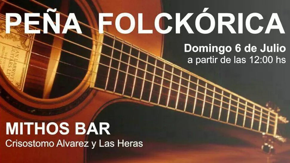 Disfrutá de un domingo a pleno folclore