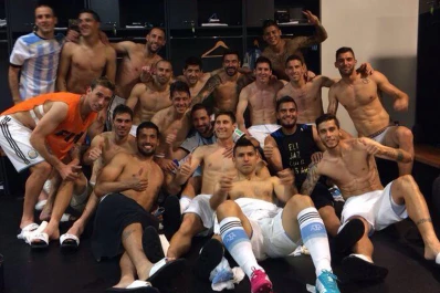 El festejo íntimo de la Selección: juntos por un sueño