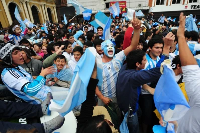 Video: Explotó Tucumán con el triunfo de Argentina