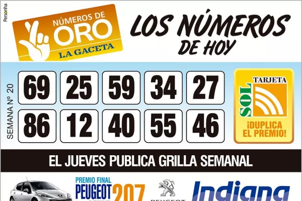 Los Números de Oro de LA GACETA