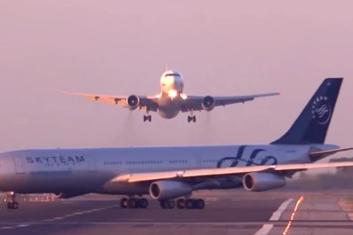 Un avión de Aerolíneas Argentinas casi provoca un accidente en Barcelona