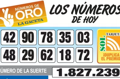 Los Números de Oro de LA GACETA