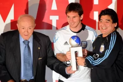 Messi despidió a Di Stéfano: hasta siempre Don Alfredo