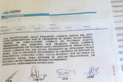 Los cañeros avanzan en su reclamo por la cuota “Dominó”