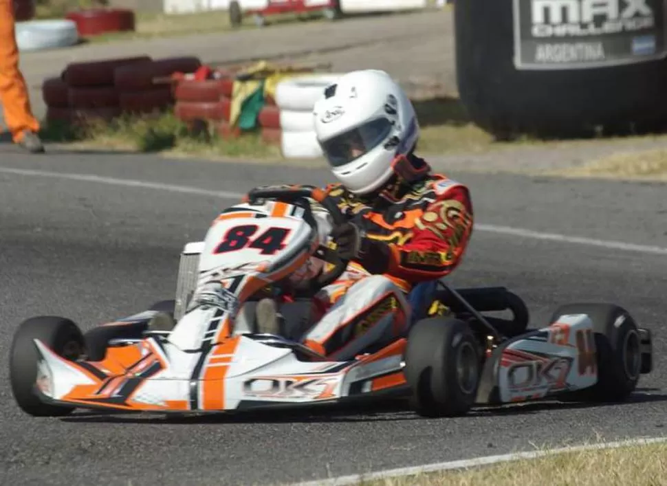 UN GANADOR. Tulio Antonini se lució en la competencia cordobesa. Triunfó en la división Senior. 