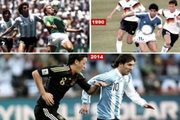 El historial entre Alemania y Argentina en Mundiales