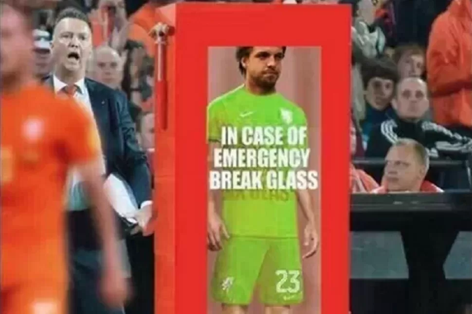 BURLAS. Krul no pudo salvar a su equipo esta vez.- 