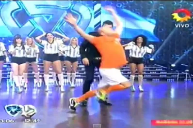 Bailando 2014: Tinelli se burló de Robben y la goleada a Brasil