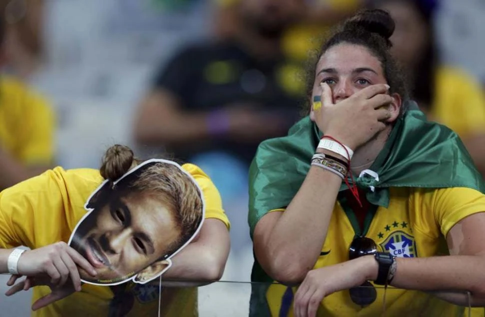 DOLOR. En el Mundial, especialistas analizan el ánimo, según los resultados. 