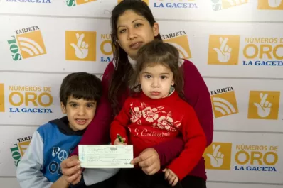 Con los $35.000 terminará  su casita para ella y sus hijos