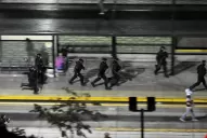 Se produjeron incidentes en medio de los festejos en el Obelisco