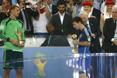 Messi fue elegido el mejor de la Copa del Mundo