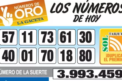 Los Números de Oro de LA GACETA