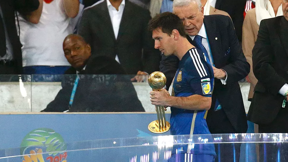 CONTRADICCIÓN. La premiación a Messi generó voces divididas. REUTERS