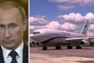 Medios rusos aseguran que el misil estaba dirigido al avión de Vladimir Putin