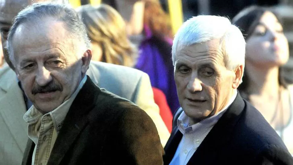 OFICIALISTAS. Hugo Yasky y Antonio Caló trasladan el malestar de los trabajadores. FOTO TOMADA DE RIVADAVIA.COM.AR