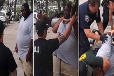 Video: conmoción por un policía que ahorcó y mató a un hombre