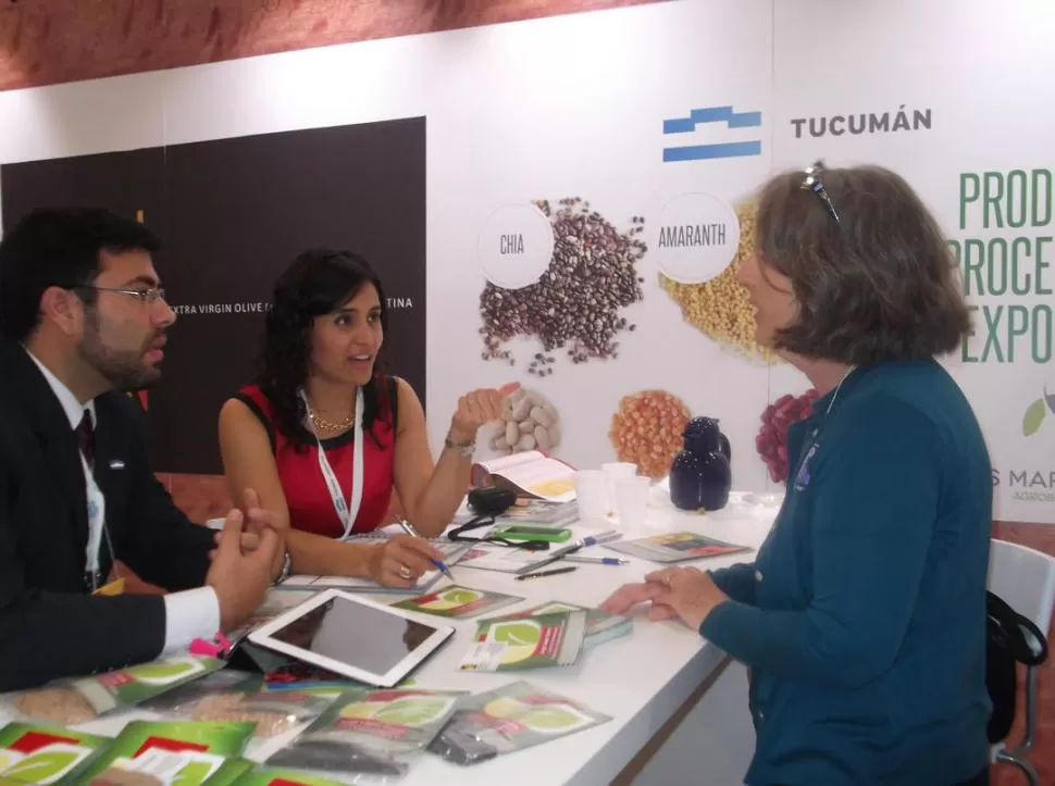 OFERTA PRODUCTIVA. Las pequeñas y medianas empresas tucumanas salen, periódicamente, a la conquista nuevos mercados. gentileza idep