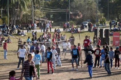 El sol invitó a disfrutar del aire libre y todos obedecieron