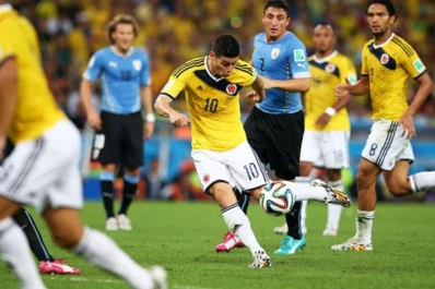El gol de James Rodríguez a Uruguay, el mejor del Mundial Brasil 2014
