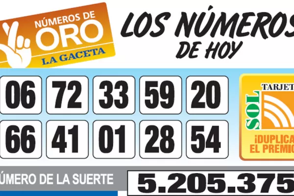 Los Números de Oro de LA GACETA